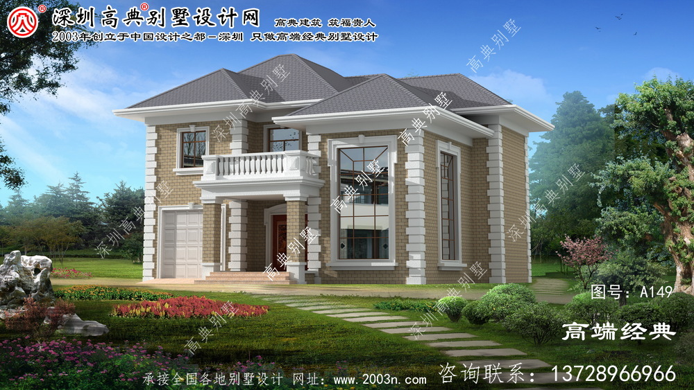 江阴市农村二楼豪华建筑设计图