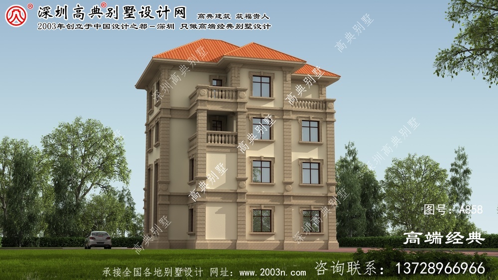 光泽县四层复式豪宅别墅设计图片