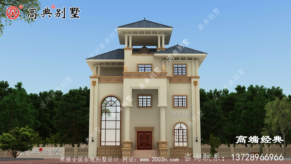 泸定县农村房子设计外观图